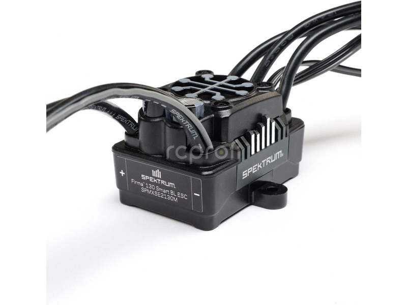 Spektrum regulátor střídavý Smart Firma 130A Black Edition 2-4S: LMT 2.0