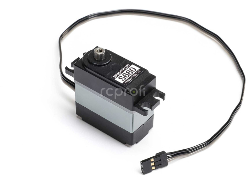 Spektrum servo S680 High Torque, ocelové převody, 25T