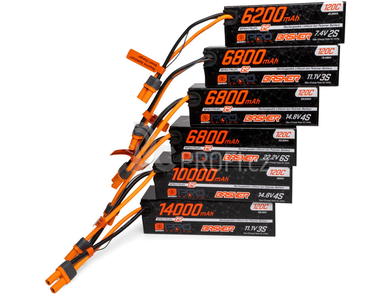 Spektrum Smart G2 Pro LiPo 11.1V 6800mAh 120C IC5