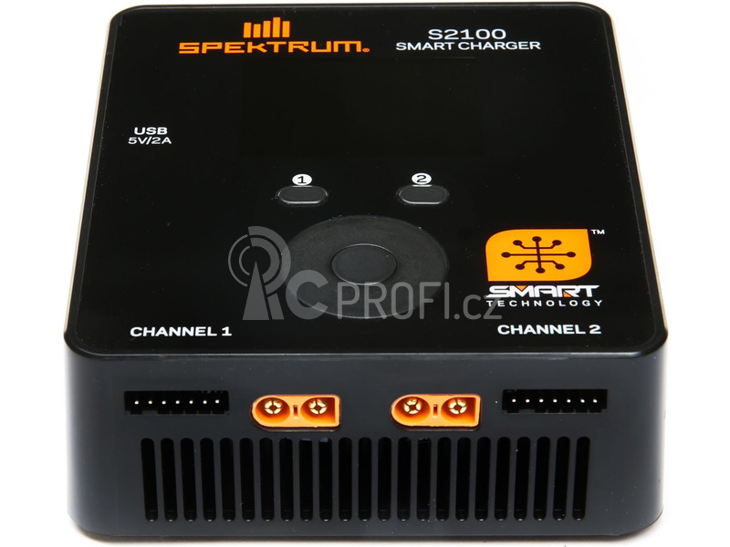 Spektrum Smart nabíječ S2100 2x100W AC