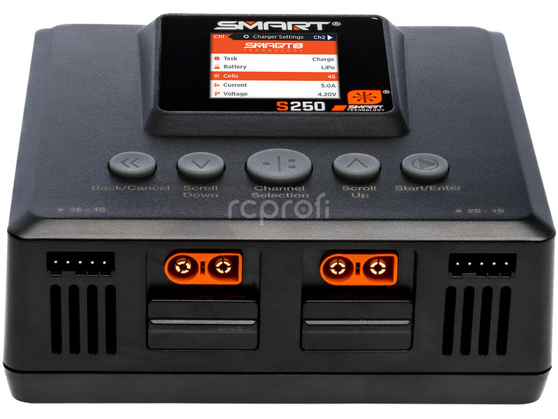 Spektrum Smart Powerstage G2 Air 4S 2200mAh IC3 2x, nabíječ S250