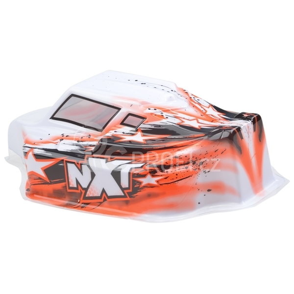 Spirit NXT GP Bitty design oranžová lexanová karoserie