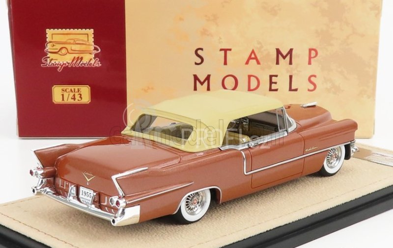 Stamp-models Cadillac Eldorado Biarritz 1955 Closed Top 1:43 Copper Met