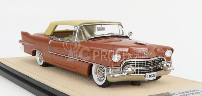 Stamp-models Cadillac Eldorado Biarritz 1955 Closed Top 1:43 Copper Met