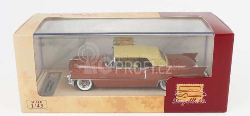 Stamp-models Cadillac Eldorado Biarritz 1955 Closed Top 1:43 Copper Met