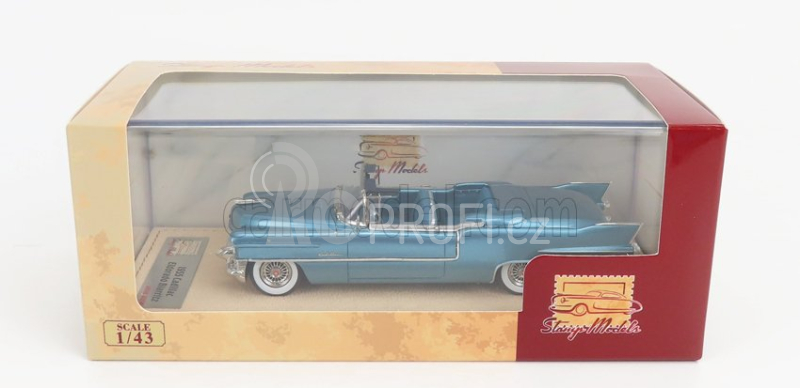 Stamp-models Cadillac Eldorado Biarritz 1955 Open Top 1:43 Bahama Blue Met