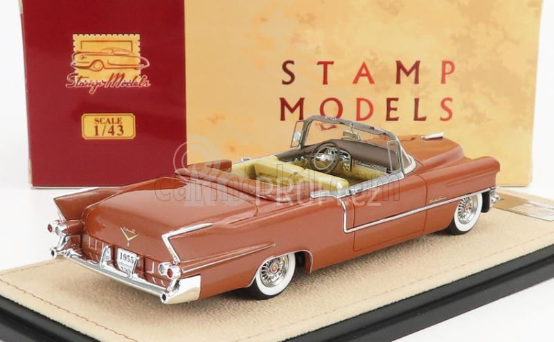 Stamp-models Cadillac Eldorado Biarritz 1955 Open Top 1:43 Copper Met