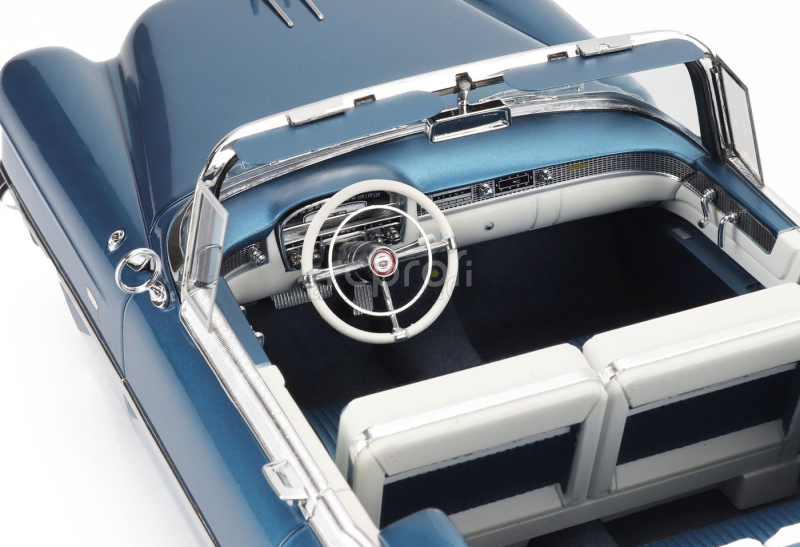 Stamp-models Cadillac Eldorado Biarritz Cabriolet Open 1956 1:18 Bahama Blue