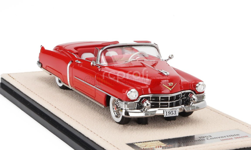 Stamp-models Cadillac Eldorado Cabriolet Open 1953 1:43 Azetec Red