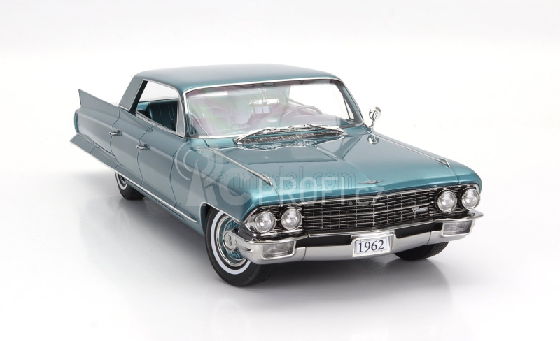 Stamp-models Cadillac Sedan De Ville 1962 1:18 San Remo Tyrkysově Zelená Met