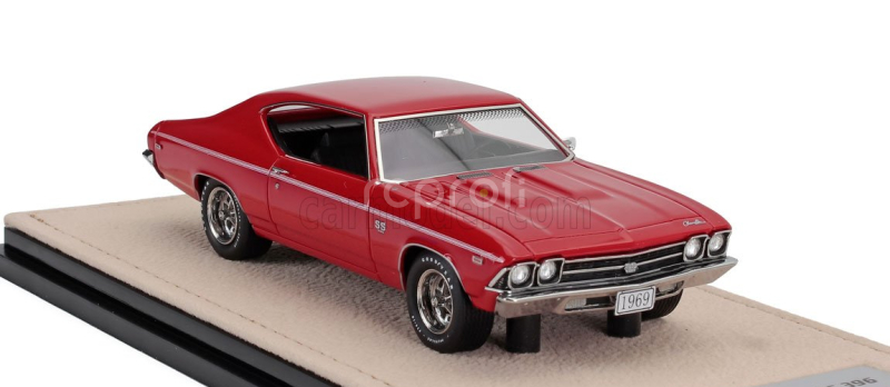 Stamp-models Chevrolet Chevelle Ss 396 Coupe 1969 1:43 Red
