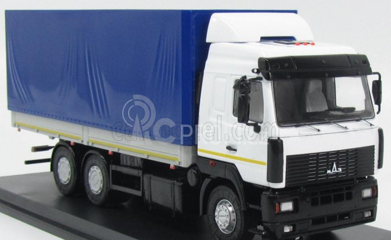 Start scale models MAZ 6312 Truck Telonato 2007 1:43 Bílá Modrá