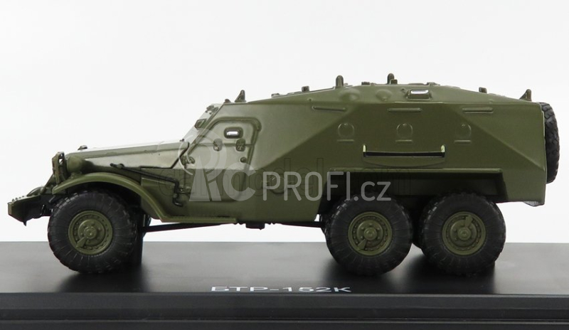 Start scale models Panzer Btr-152k Truck 6x6 Blindato 1951 1:43 Vojenská Zelená