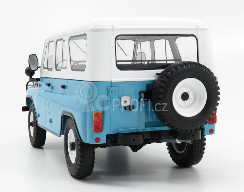 Start scale models VAZ 31514 1975 1:18 Světle Modrá Bílá