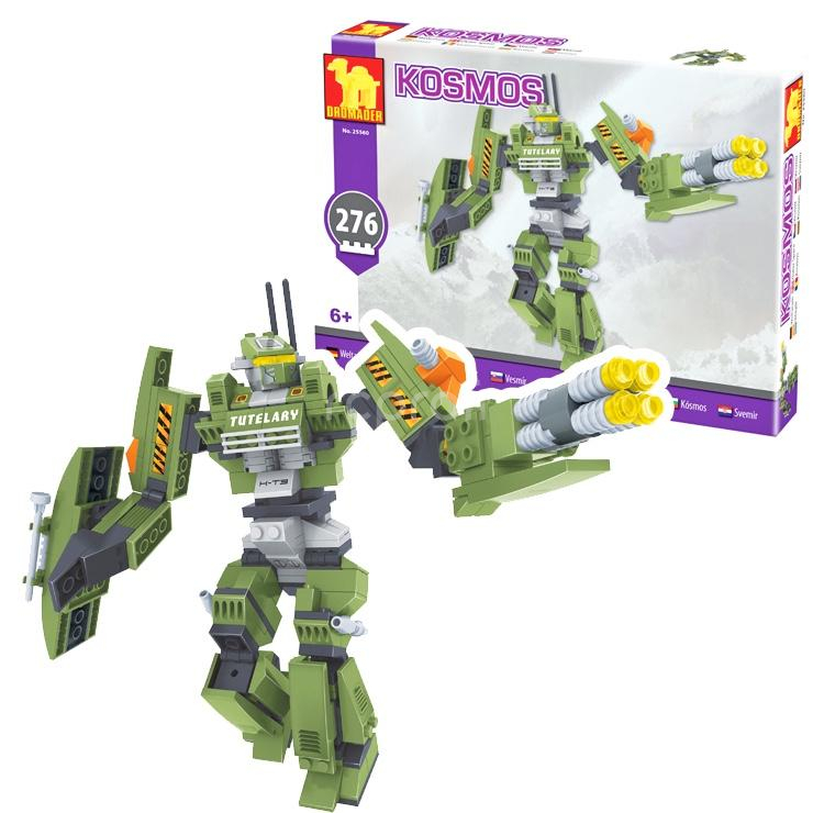 Stavebnice Ausini 25560 Robot Tutelary - kostky rozměrově shodné s Lego