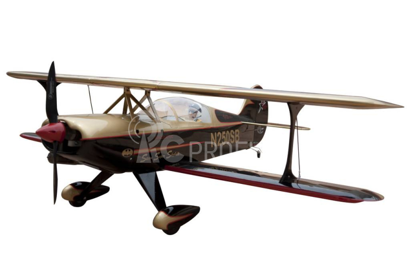 RC letadlo Steen Skybolt 1,55m, černá/červená