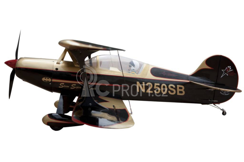 RC letadlo Steen Skybolt 1,55m, černá/červená