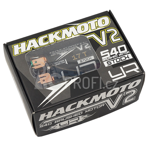 Stejnosměrný motor 540 Hackmoto V2 17T