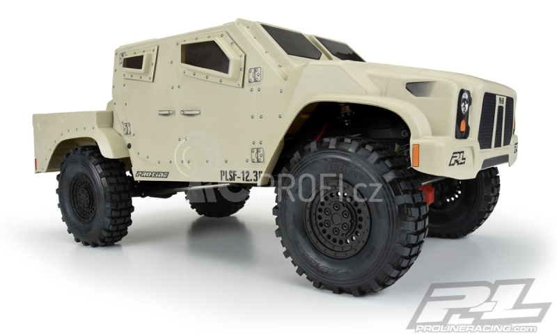 STRIKEFORCE karoserie, čirá, pro 12.3 (313mm) Crawler
