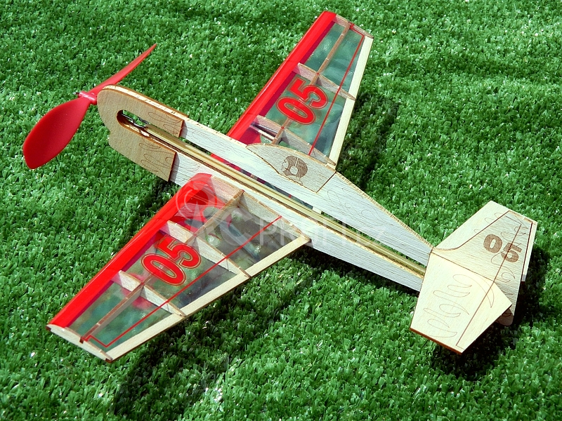 Stunt Flyer gumáček 280mm - Bez vrtule