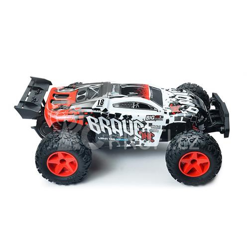 RC auto Pioneer Brave, bíločervená