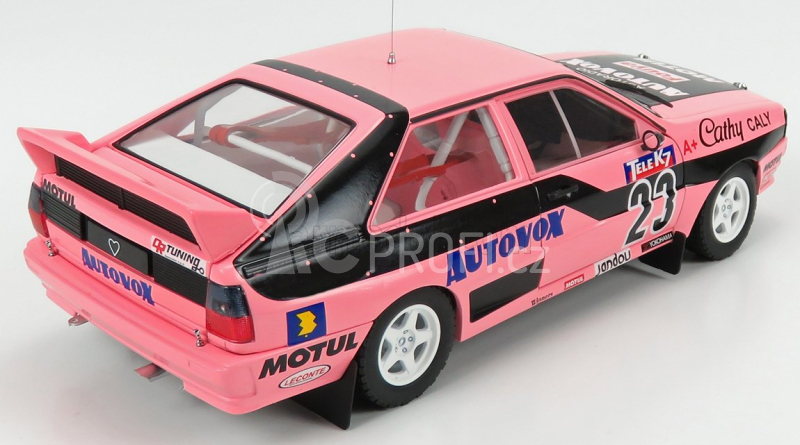 Sun-star Audi Quattro A1 N 23 French Rallycross 1987 C.caly 1:18 Pink Black
