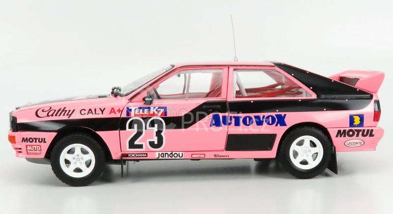 Sun-star Audi Quattro A1 N 23 French Rallycross 1987 C.caly 1:18 Pink Black