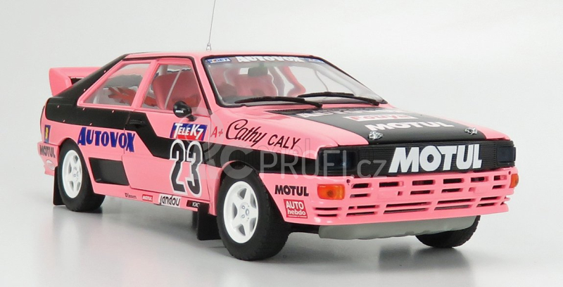 Sun-star Audi Quattro A1 N 23 French Rallycross 1987 C.caly 1:18 Pink Black