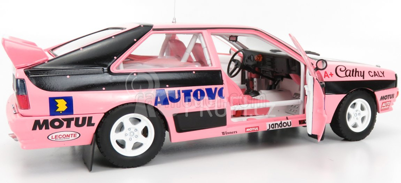 Sun-star Audi Quattro A1 N 23 French Rallycross 1987 C.caly 1:18 Pink Black