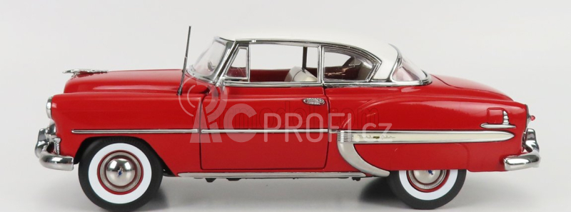 Sun-star Chevrolet Bel Air Coupe 1953 1:18 Červená Bílá