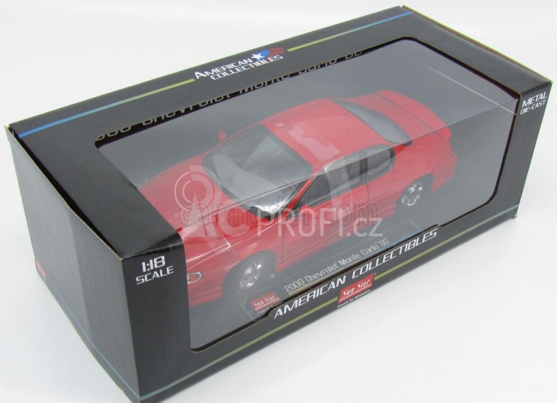 Sun-star Chevrolet Monte Carlo Ss Coupe 2000 1:18 Torch Red