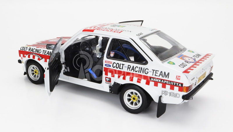 Sun-star Ford england Escort Mkii Rs 1800 (night Version) N 4 3rd Rally 1000 Lakes 1975 Timo Makinen - Henry Liddon 1:18 Bílá Červená