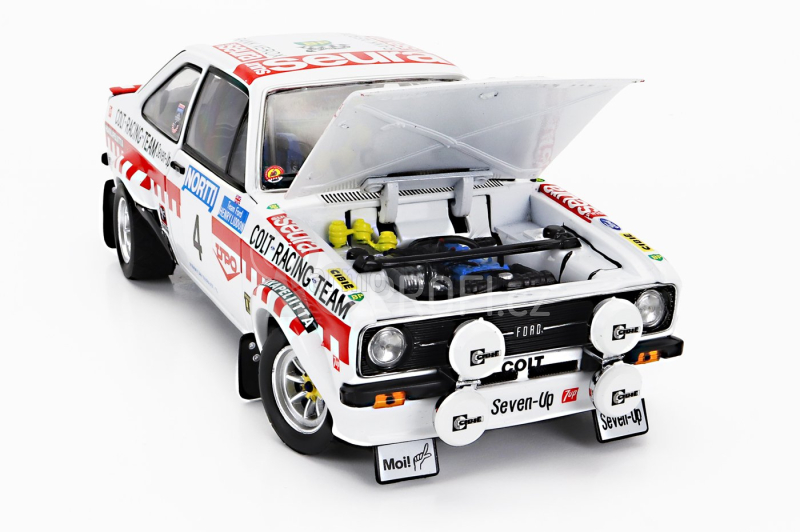 Sun-star Ford england Escort Mkii Rs 1800 (night Version) N 4 3rd Rally 1000 Lakes 1975 Timo Makinen - Henry Liddon 1:18 Bílá Červená
