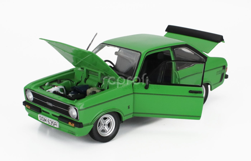 Sun-star Ford england Escort Mkii Rs Mexico Rhd 1976 1:18 Zelená
