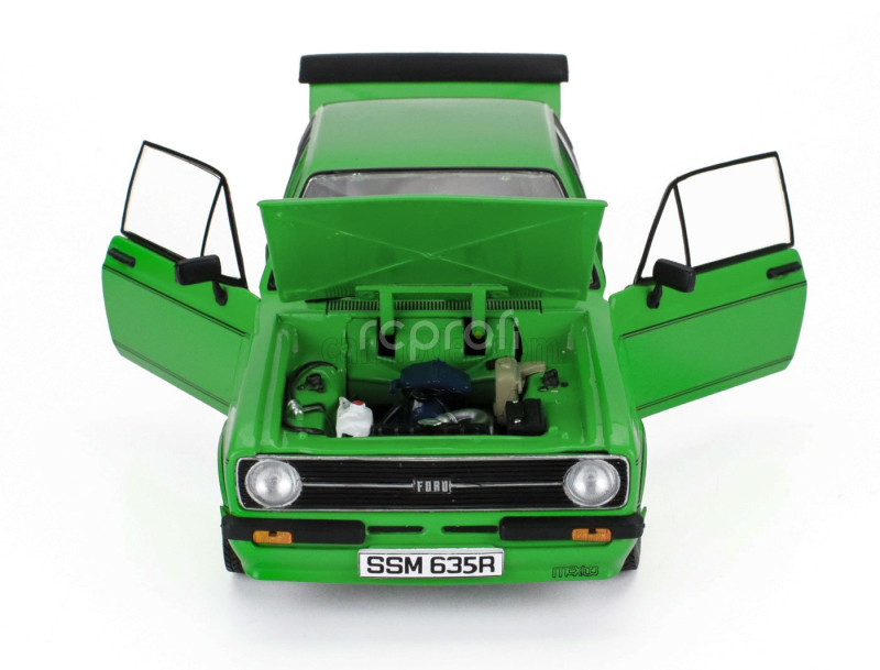 Sun-star Ford england Escort Mkii Rs Mexico Rhd 1976 1:18 Zelená