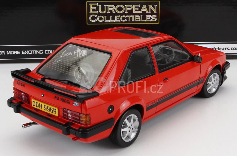 Sun-star Ford england Escort Rs 1600i 1984 1:18 Red