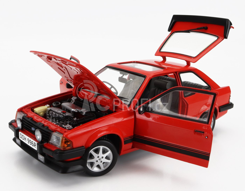 Sun-star Ford england Escort Rs 1600i 1984 1:18 Red