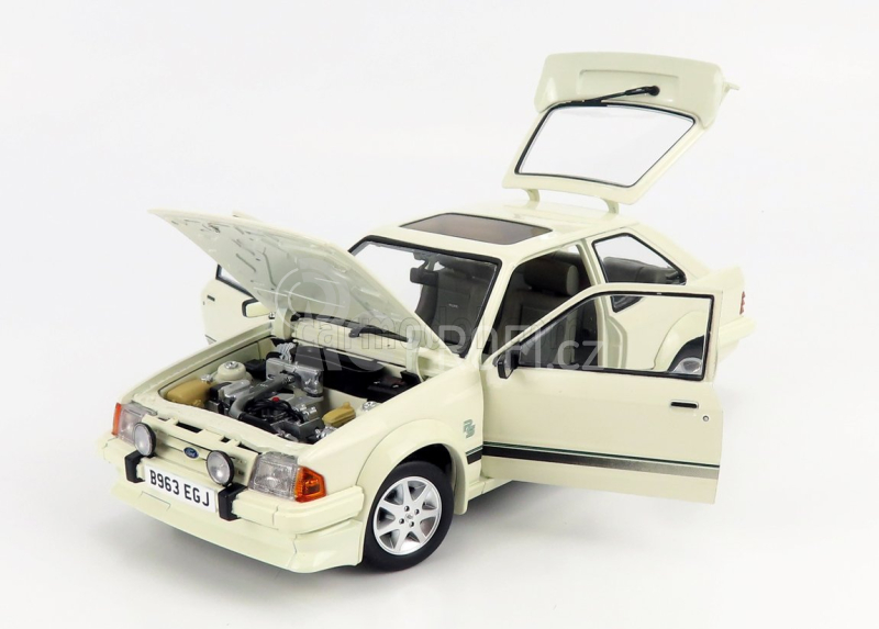 Sun-star Ford england Escort Rs Turbo 1984 1:18 Bílá
