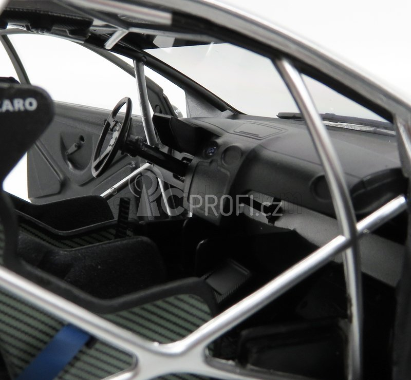 Sun-star Ford england Focus Rs Wrc08 N 8 Rally Du Touquet 2012 J.c.beaubelique - Higonnot 1:18 Stříbrná Zelená