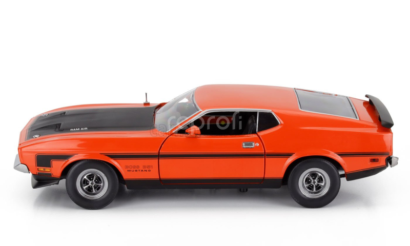 Sun-star Ford usa Mustang Boss 351 Ram Air Coupe 1971 1:18 Oranžová Černá