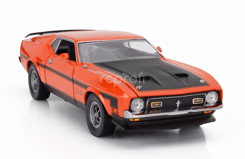 Sun-star Ford usa Mustang Boss 351 Ram Air Coupe 1971 1:18 Oranžová Černá
