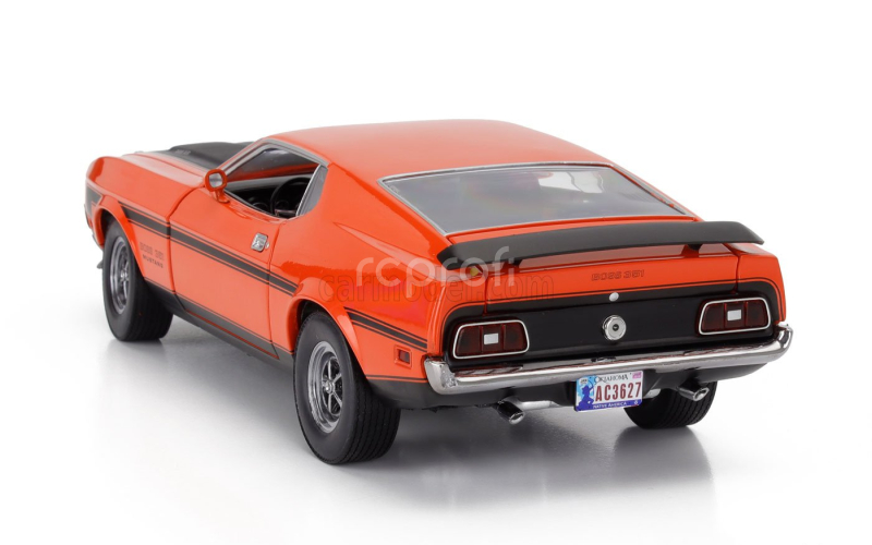 Sun-star Ford usa Mustang Boss 351 Ram Air Coupe 1971 1:18 Oranžová Černá