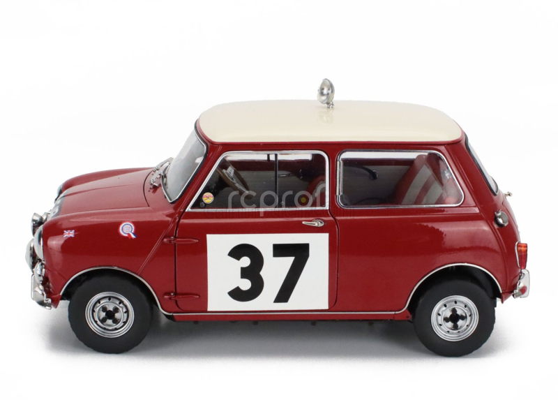 Sun-star Mini Mini Cooper S N 37 Winner Rally Montecarlo 1964 Paddy Hopkirk - Henry Liddon 1:12 Červená Bílá