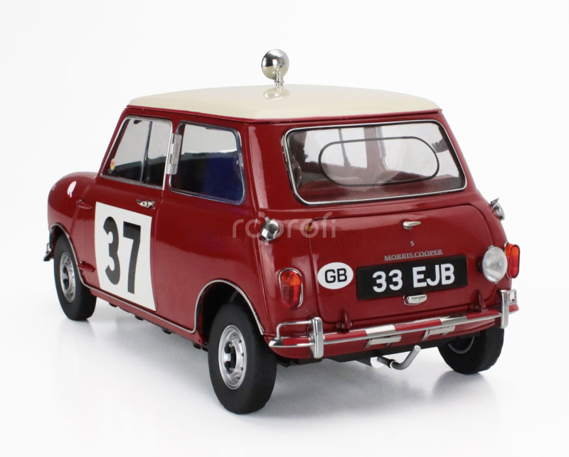 Sun-star Mini Mini Cooper S N 37 Winner Rally Montecarlo 1964 Paddy Hopkirk - Henry Liddon 1:12 Červená Bílá