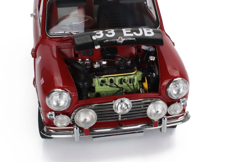 Sun-star Mini Mini Cooper S N 37 Winner Rally Montecarlo 1964 Paddy Hopkirk - Henry Liddon 1:12 Červená Bílá