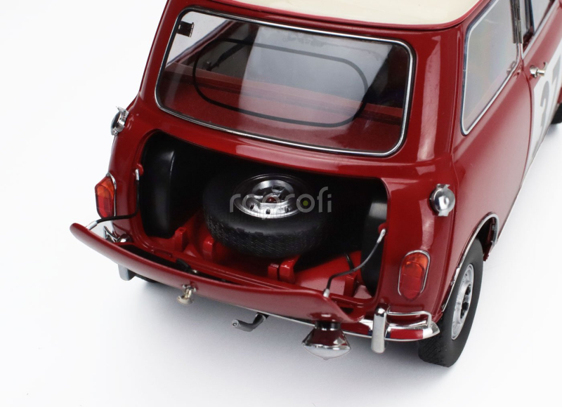 Sun-star Mini Mini Cooper S N 37 Winner Rally Montecarlo 1964 Paddy Hopkirk - Henry Liddon 1:12 Červená Bílá