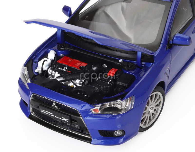 Sun-star Mitsubishi Lancer Evo X 2007 1:18 Blue Met