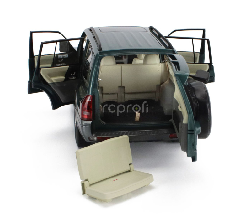 Sun-star Mitsubishi Pajero 3.5l V6 V73 2006 1:18 Zelená Šedá
