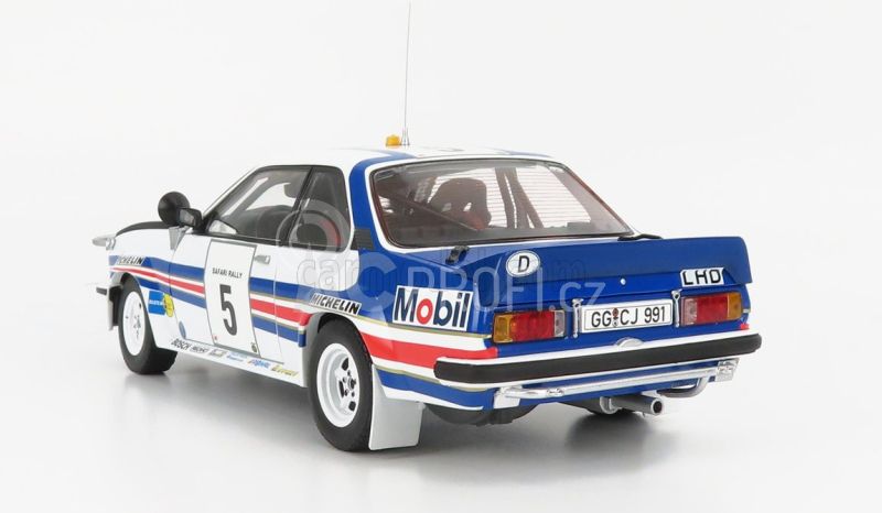 Sun-star Opel Ascona 400 (night Version) N 5 Rally Safari 1982 W.rohrl - C.geistdorfer 1:18 Bílá Modrá Červená