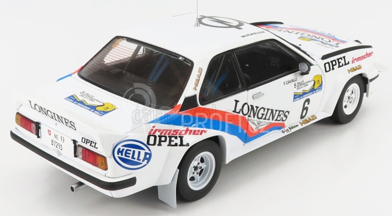 Sun-star Opel Ascona 400 (night Version) N 6 Rally Internazionale Della Lana 1982 J.p.balmer - F.cavalli 1:18 Bílá Modrá Oranžová